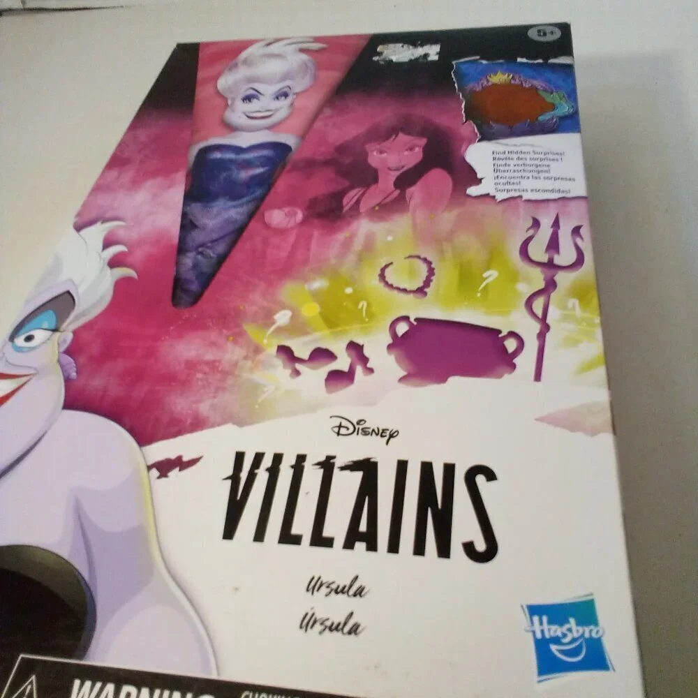 Disney Villains Ursula Fashion Doll Toy Hasbro New